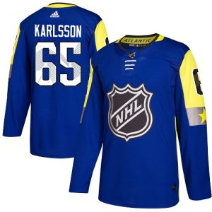 Ottawa Senators Trikot #65 Erik Karlsson Authentic Königsblau 2018 All-Star Atlantic Division